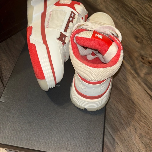 Amiri MA-1 Mesh Bi Color High Top Sneakers - Picture 9 of 9